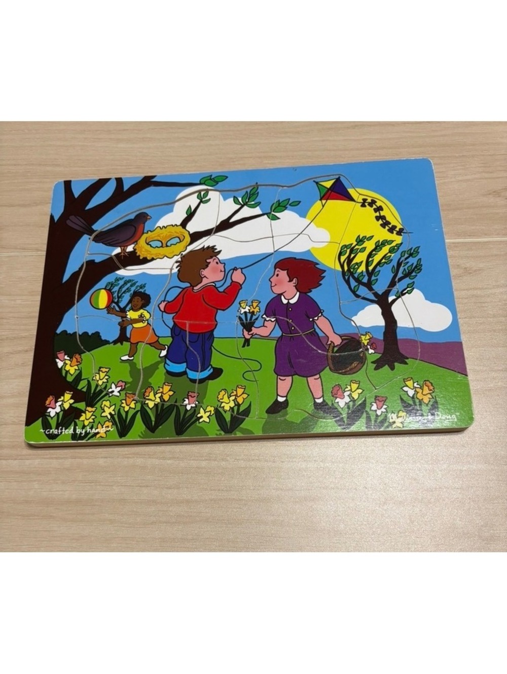 Melissa and Doug Wooden Tray Puzzle